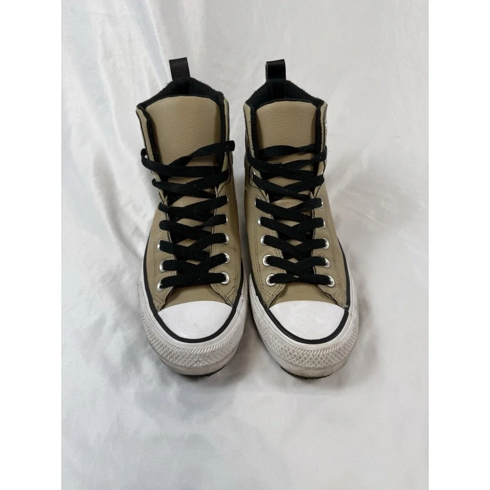 Converse Chuck Taylor All Star Waterproof High Top Boots Tan Mens 8 Womens 10